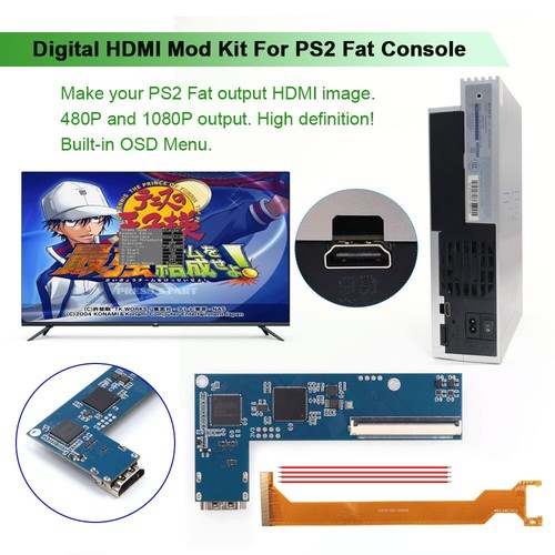 Ps2 fat digital - ps2, mod