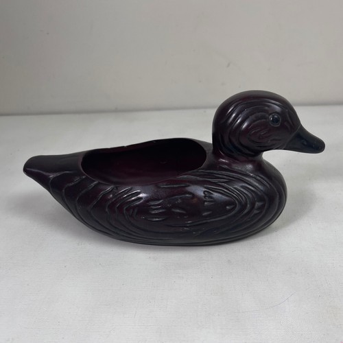 Vtg ceramic wood grain - vtg, nancy