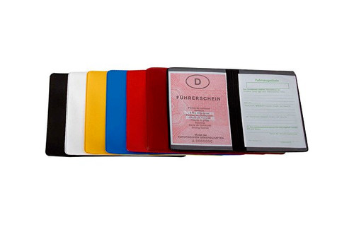 Car licence protective cover