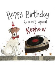 Happy Birthday To A Vey  Special Nephew  Card By Alex Clark