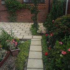 450mm x 450mm old style buff