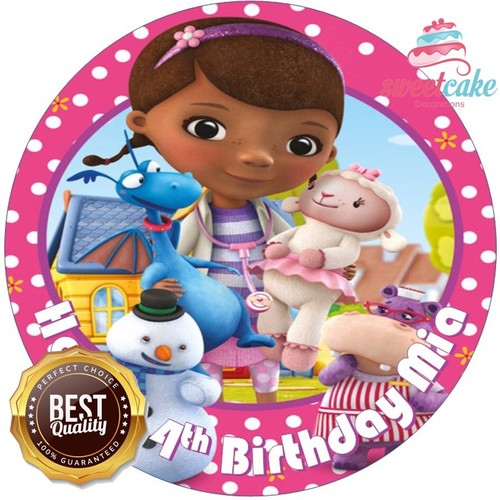 Doc mcstuffin cake topper - mcstuffin,