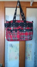 Chaohuo Tartan Design Bag 16