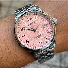 Seiko Presage  Cocktail Time Pink Watch 40mm