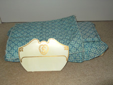 Vintage Pedigree Sindy Doll Bed and Bedding Set