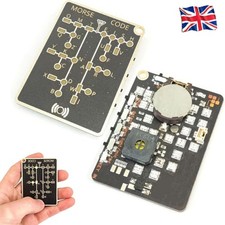 Morse code trainer card - trainer, pro