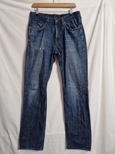 Tommy Hilfiger Madison Mens Straight Fit Jeans Size 33/36 100% Cotton