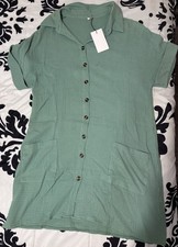 Women's Olive Green Small Top