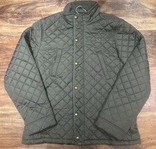 Crew Clothing Company  Quilted Jacket Size XL in Green.