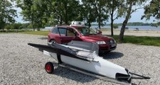 Sailing Dinghy with launch trailer