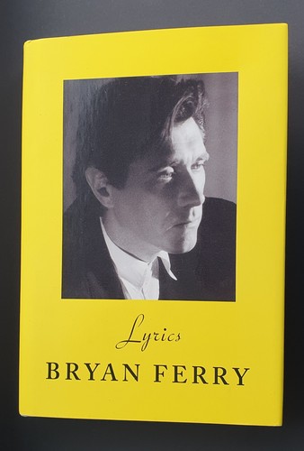 Bryan ferry lyrics signed - ferry,