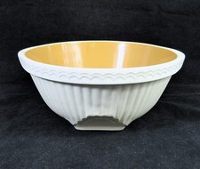 Vintage/Retro Greens White & Orange Easimix Mixing Bowl 9 1/4"