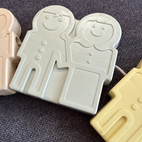 Vintage pram rattle toy - , with