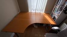 large corner office desk -Ikea Galant
