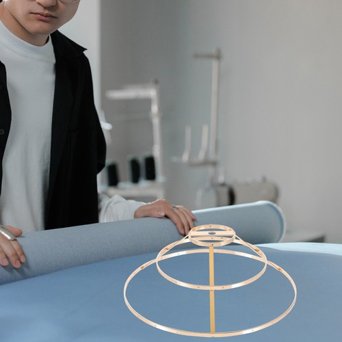 Shade ring fitter lampshade - shade,