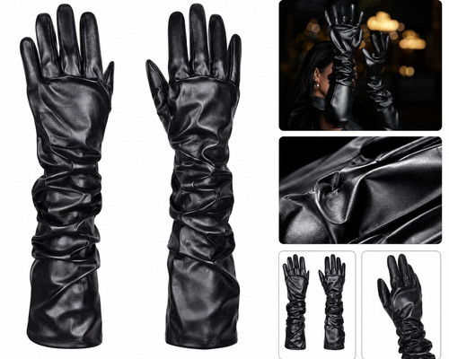 Women opera gloves lambskin - women's,