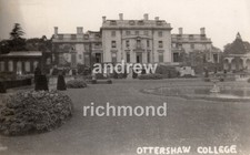 Ottershaw College Surrey Chertsey Woking Posted 1934 Vintage Real Photo Postcard