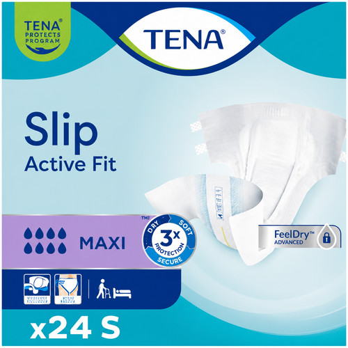 Tena slip active fit maxi - x,