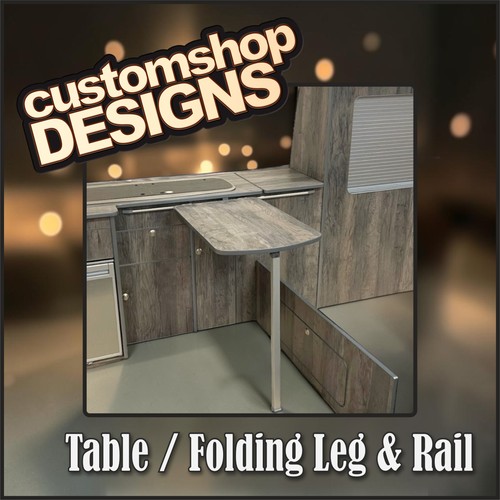 Campervan table folding leg - campervan,