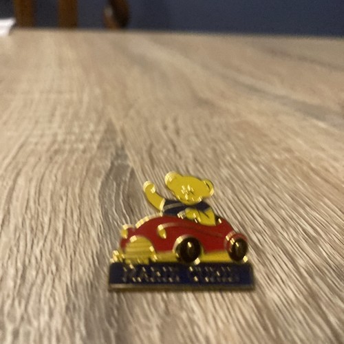 Marie curie pin badges - badges, red