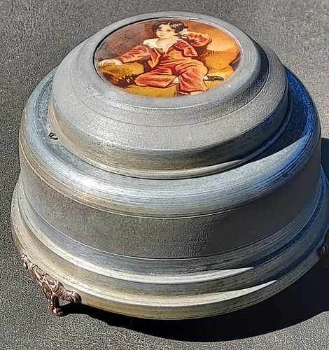 Vintage metal pewter - vintage,