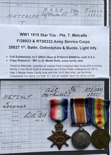 WW1 1914-15 Star Medal Trio 