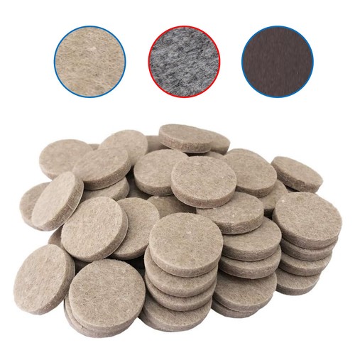 Felt pads 25mm - , round