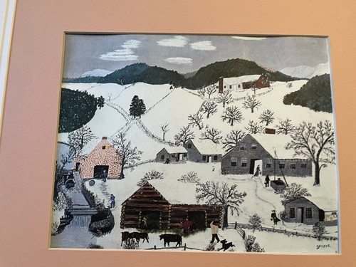 Grandma moses print the - moses,