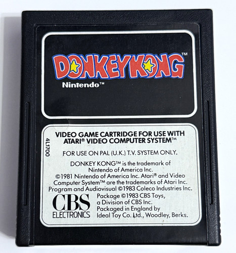Donkey kong atari 2600 - *atari, +