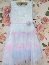 BNWT Lilac Blue Frilled Tulle