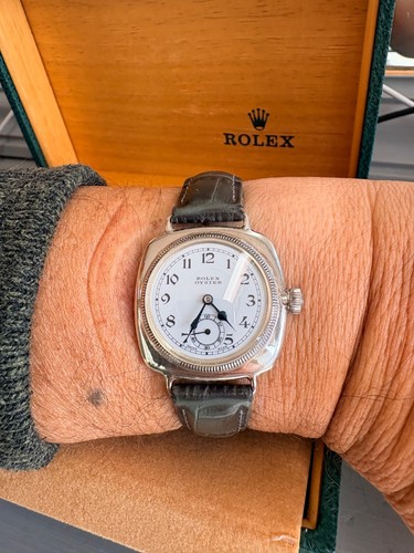 Rolex oyster cushion back - rolex,