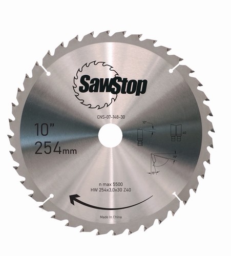 Sawstop combination blade 40t - sawstop,