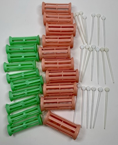 Vintage hair curlers - vintage, +