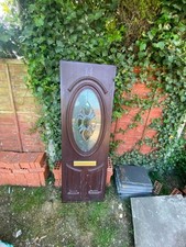 UPVC Internal Door Panel in Rosewood (both sides Rosewood). Can be cut to size
