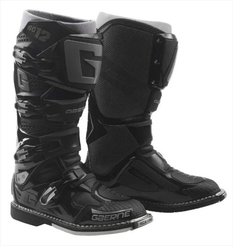 Gaerne sg12 black motocross - gaerne,