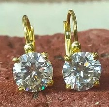 Round cut moissanite - 2,
