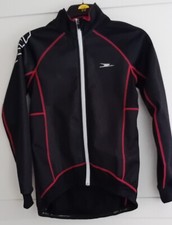 Ladies Winter Cycling Thermal Fleece Lined Jacket Med + Ron Hill lycra crops 12