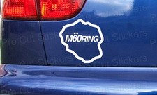 75mm (7.5cm) M60 ring sticker