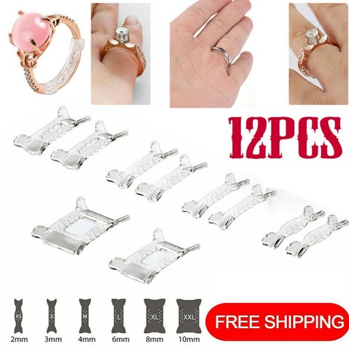 12pcs set invisible ring size - ring,