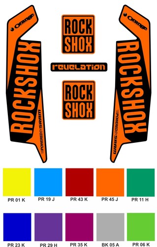 Rockshox orange revelation - rockshox,
