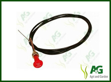 ENGINE CHOKE STOP CABLE 3M FOR TRACTOR DIGGER PLANT MACHINERY UNIVERSAL