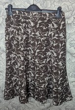 Eastex Skirt UK 14 Brown