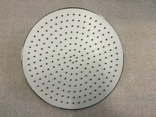 Swirl Round Bathroom Density Overhead Shower Head - 230mm