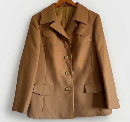 Vintage 1960s era wool coat - 1960s,
