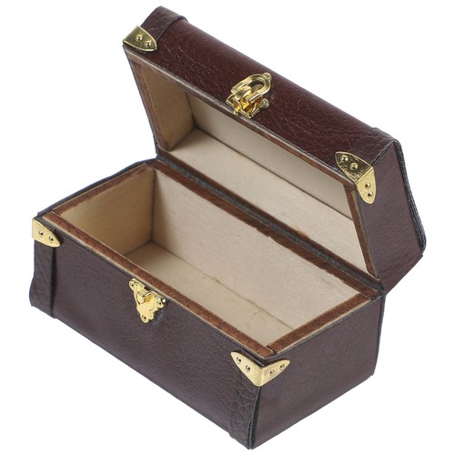 Miniature wooden suitcase - miniature,