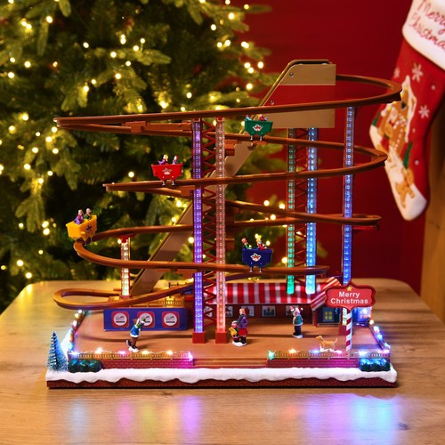 Led christmasrollercoaster - led,