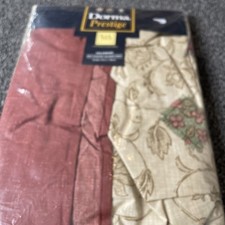 Dorma Prestige V@A Kalamkari Soft Pleated Valance Sheet Double 