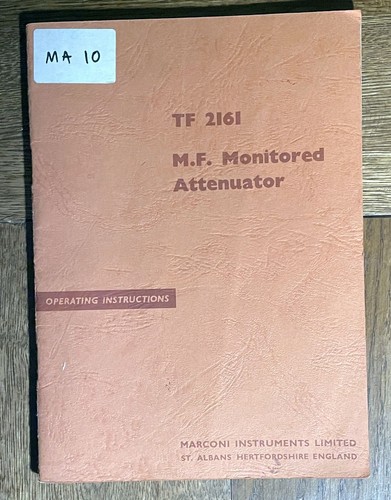 Marconi 2161 monitored - tf,