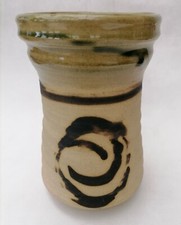 Moffat Studio Pottery Vase Vintage Scottish Stoneware 15.5cm Decorative Piece