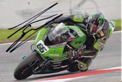 Tom sykes hand signed kawasaki - tom,